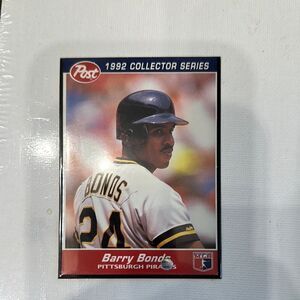 White and Black Trading Card Set of Barry bonds by Post 15/30 mint rare card